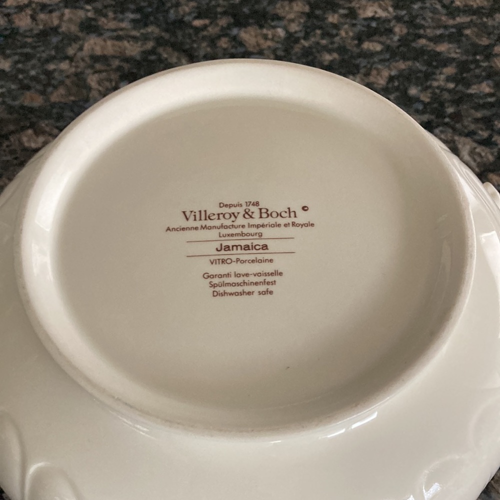 VILLEROY & BOCH JAMAICA SOUP TUREEN CASSEROLE COVERED LARGE SERVER - Picture 5 of 11